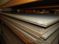 *Seventeen Full & Part Sheets of Faced MDF and Chi