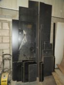 *Assorted High Gloss and Matt Black Sheet Material