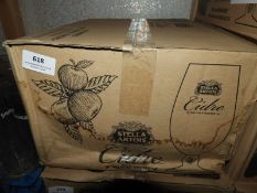 *Box of 12 Branded Stella Artois Cidre Glasses