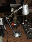 *Lantern Style Glass Light and an Anglepoise Desk Lamp