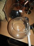 *Two Goldfish Bowls with Fairy Lights