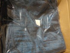 *81 Sea Blue Crushed Taffeta Chair Covers