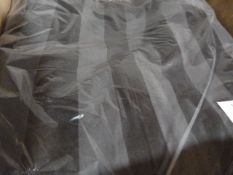 *42 Black Damask Chair Covers