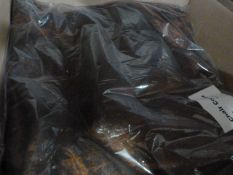 *75 Chocolate Crushed Taffeta Chair Covers