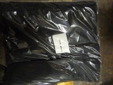 *70 Black Polycotton Chair Covers