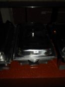 *Oblong Stainless Steel Chafing Dish