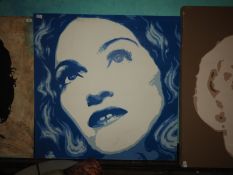 *Framed Print of Madonna