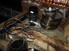 *Glass Bowls and Decorative Pieces