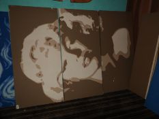 *Three Sectional Print of Marilyn Monroe