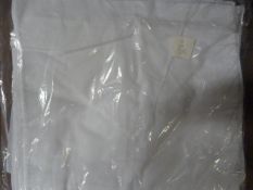 *60 White Polycotton Chair Covers