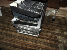 *Three Cash Drawers and Inserts