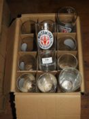 *Box Malt Smith Branded Pint Glasses