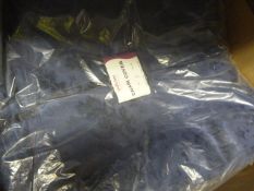 *60 Navy Brocade Chair Covers