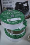 *Three 50 Yard Spools of Ribbon (2x White, 1x Hess