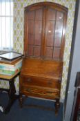 1930's Oak Bureau Bookcase