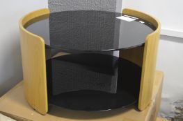 *Smoked Glass Coffee Table