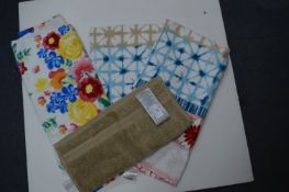 *Four Assorted Kitchen Towels