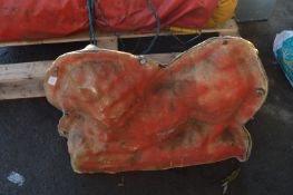Fibreglass Mould for Garden Lion Ornament