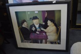 *Framed Print - Gamblers