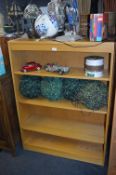Light Oak Effect Bookcase