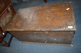 Victorian Pine Blanket Box