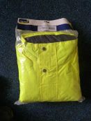 Hi-Vis Bomber Jacket (Yellow) Size: XL by Newlec