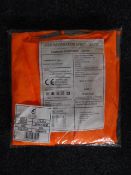 Hi-Vis Jacket (Orange) Size: XXL