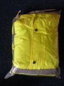 Hi-Vis Executive Jacket (Yellow) Size: XL by Newlec