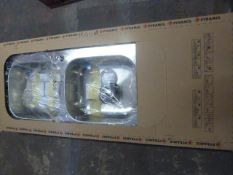 *Pyramis S/S Double Sink 131x51 28 10L 18/10 Smoot
