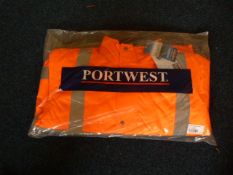 Traffic Bomber Jacket (Orange) Size: XL by Portwest