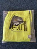 Cordura Hi-Vis Work Trousers (Yellow) Size: 34R by ST Workwear