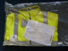 Hi-Vis Bomber Jacket (Yellow) Size: L by Pulsar