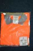 Hi-Vis Polo Shirt (Orange) Size: L