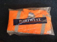 Traffic Bomber Jacket (Orange) Size: XL by Portwest