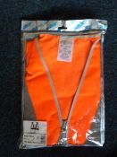 Hi-Vis Waistcoat (Orange) Size: L by Pulsar