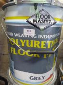 20L Tin of Grey Polyurethane Floor Paint