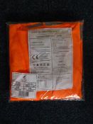 Hi-Vis Jacket (Orange) Size: XXL