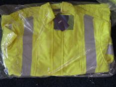 Hi-Vis Body Warmer (Yellow) Size: L