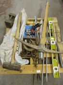 Pallet of Assorted Tools