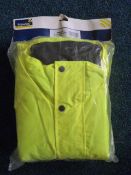 Hi-Vis Bomber Jacket (Yellow) Size: XL by Newlec