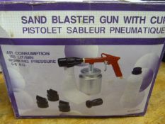 Sandblaster with Cup