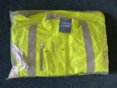Hi-Vis Storm Coat (Yellow) Size: XXL by Pulsar