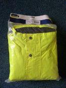 Hi-Vis Bomber Jacket (Yellow) Size: XL by Newlec