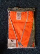 Hi-Vis Waistcoat (Orange) Size: L by Pulsar