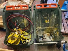 *Two Barrow and Contents Including Site Lamp, Exte