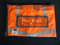 Hi-Vis Jacket (Orange) Size: L by Prorail