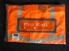 Hi-Vis Jacket (Orange) Size: L by Prorail