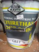 20L Tin of Grey Polyurethane Floor Paint