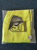 Cordura Hi-Vis Work Trousers (Yellow) Size: 34R by ST Workwear