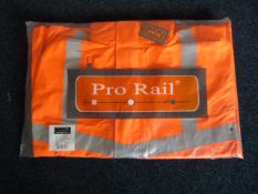 Hi-Vis Jacket (Orange) Size: L by Prorail